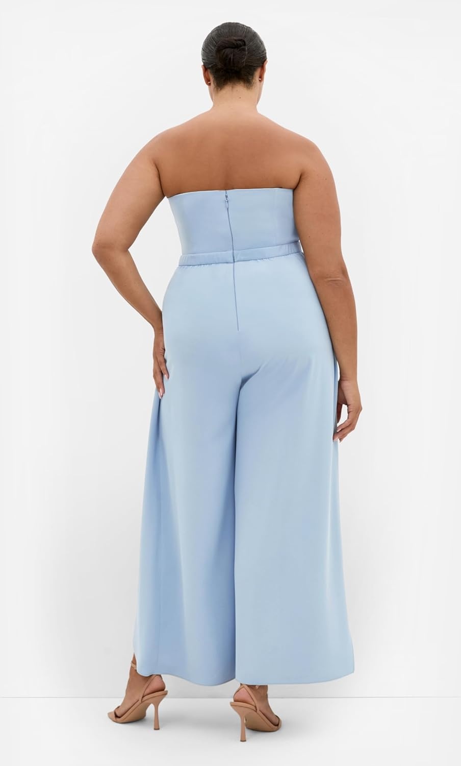 image:imageCity Chic Plus Size Jumpsuit Attract StraplessDusty Blue