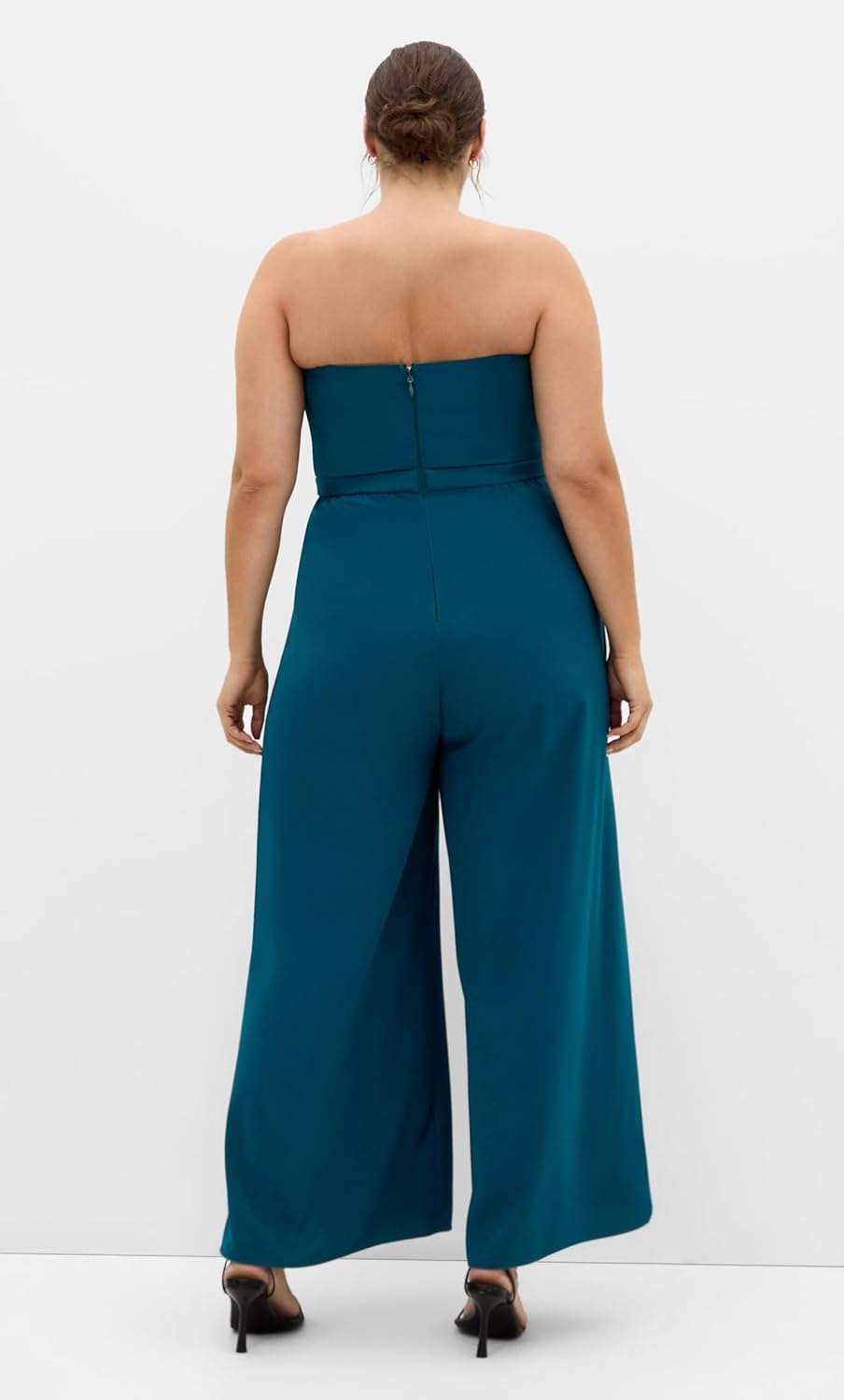 image:imageCity Chic Plus Size Jumpsuit Attract StraplessEmerald