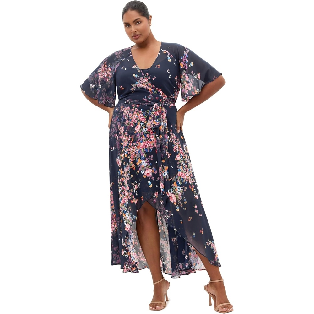 image:imageCity Chic Plus Size Dress Lovers Lane PrintRoyal Blue