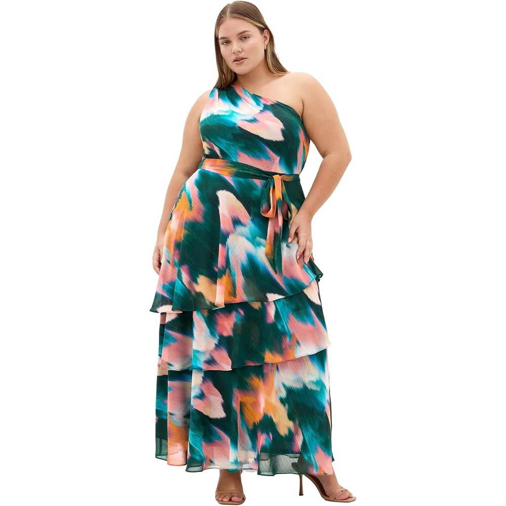 image:imageCity Chic Plus Size Dress Rendezvous One Shoulder MaxiRendezvous