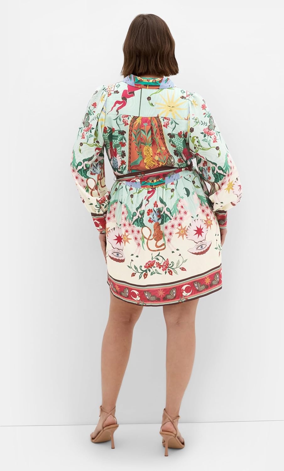 image:imageCity Chic Plus Size Dress Ezra Dreamscape Print MiniHero Dreamscape