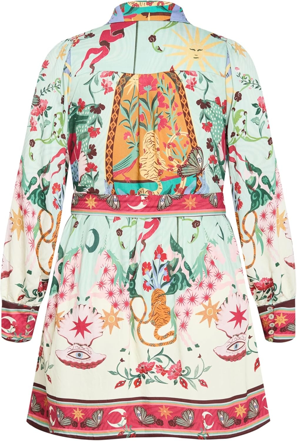 image:imageCity Chic Plus Size Dress Ezra Dreamscape Print MiniHero Dreamscape