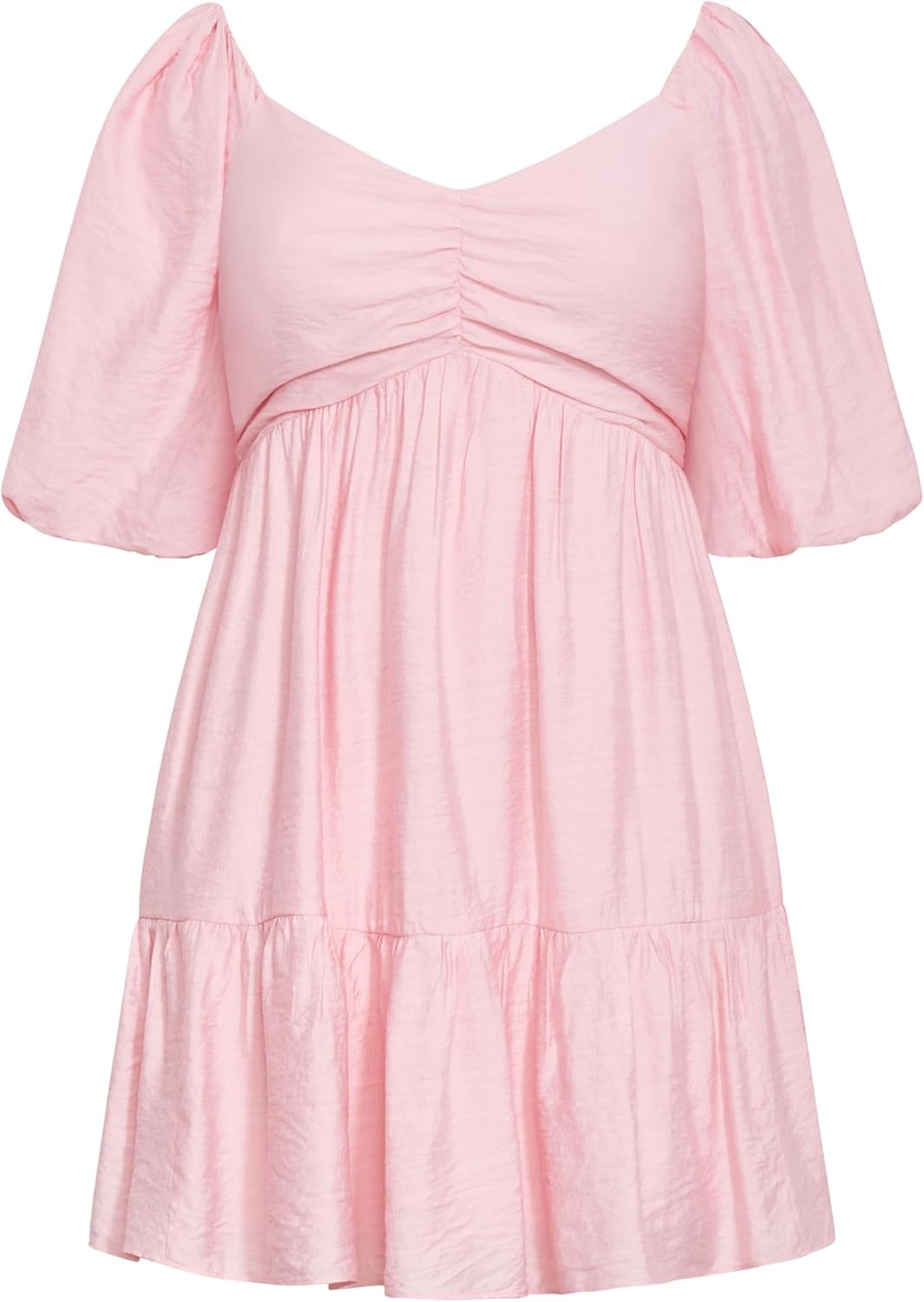 image:imageCity Chic Plus Size Dress Mindy Babydoll MiniHeavenly Pink