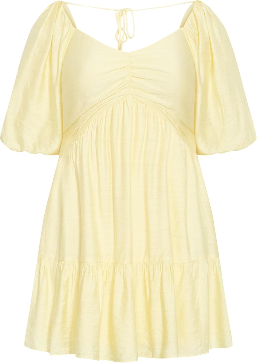 image:imageCity Chic Plus Size Dress Mindy Babydoll MiniLemon Drop