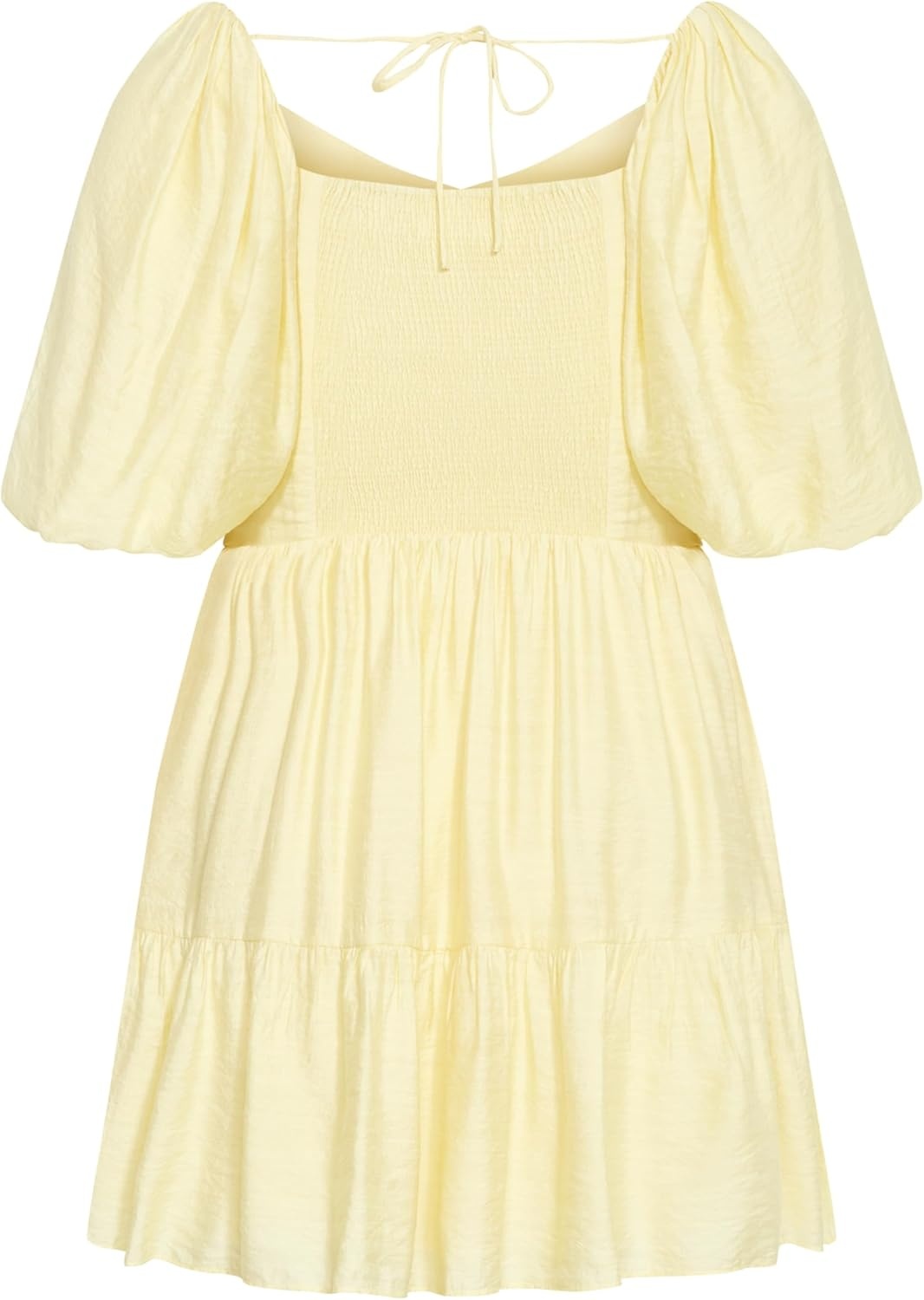 image:imageCity Chic Plus Size Dress Mindy Babydoll MiniLemon Drop