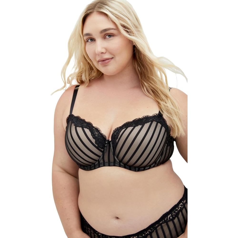 image:imageCity Chic Womens Plus Size Bra  Fifi ContourEl BlackLatte