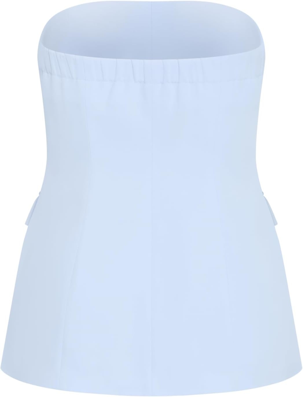 image:imageCity Chic Plus Size Bustier Holly StraplessSky Blue