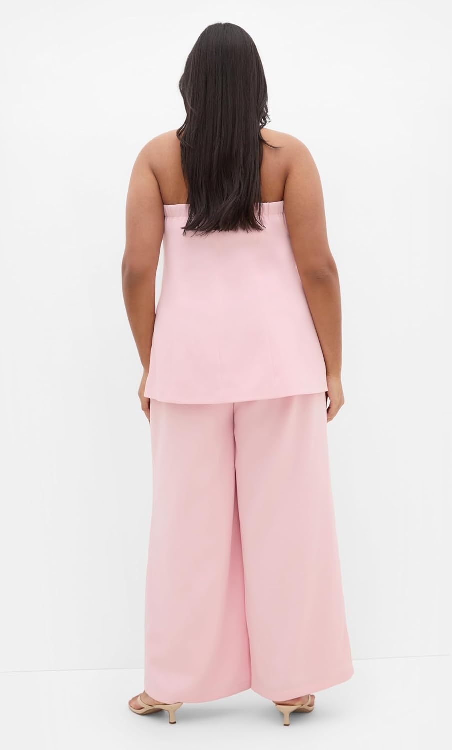 image:imageCity Chic Plus Size Bustier Holly StraplessSoft Pink