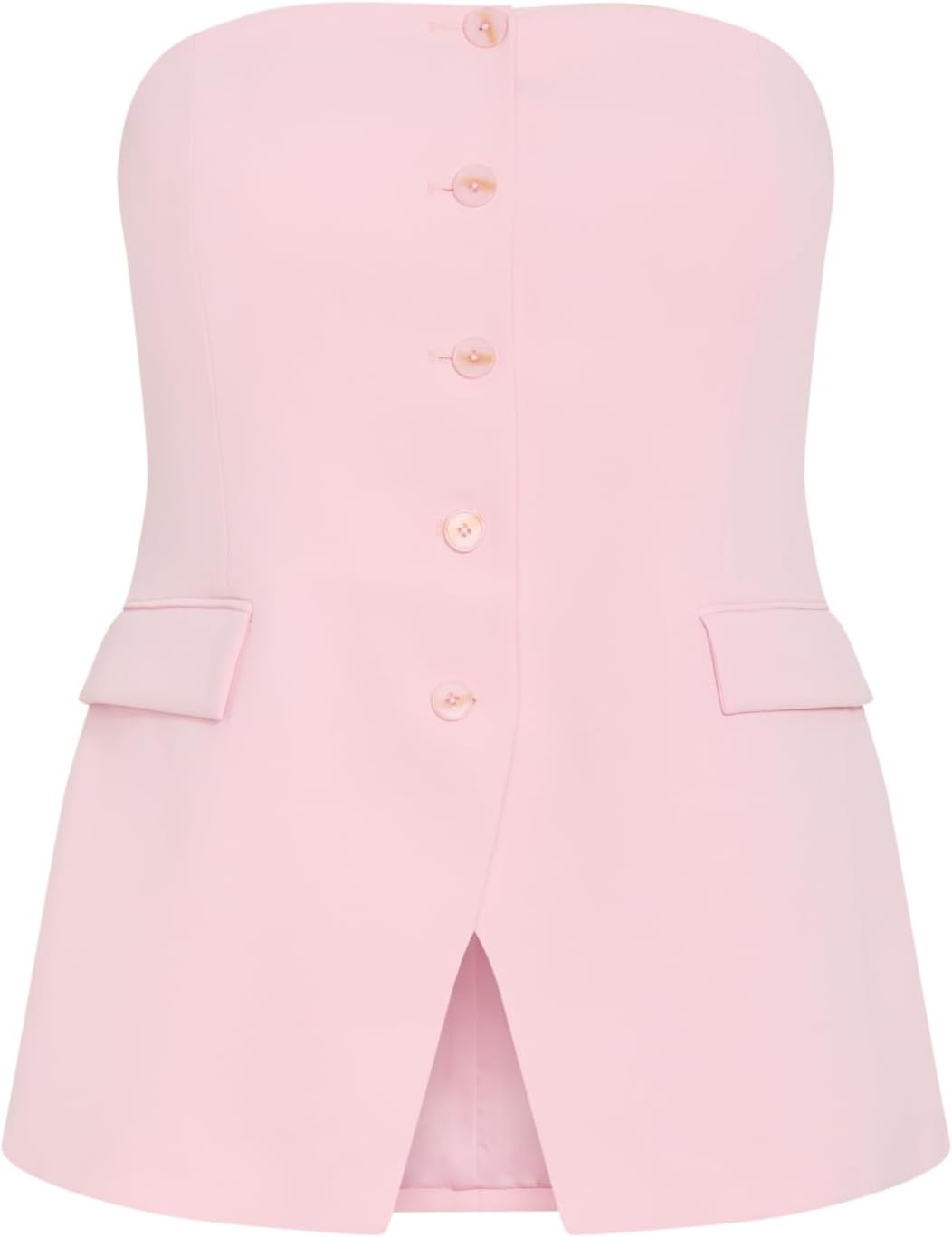 image:imageCity Chic Plus Size Bustier Holly StraplessSoft Pink