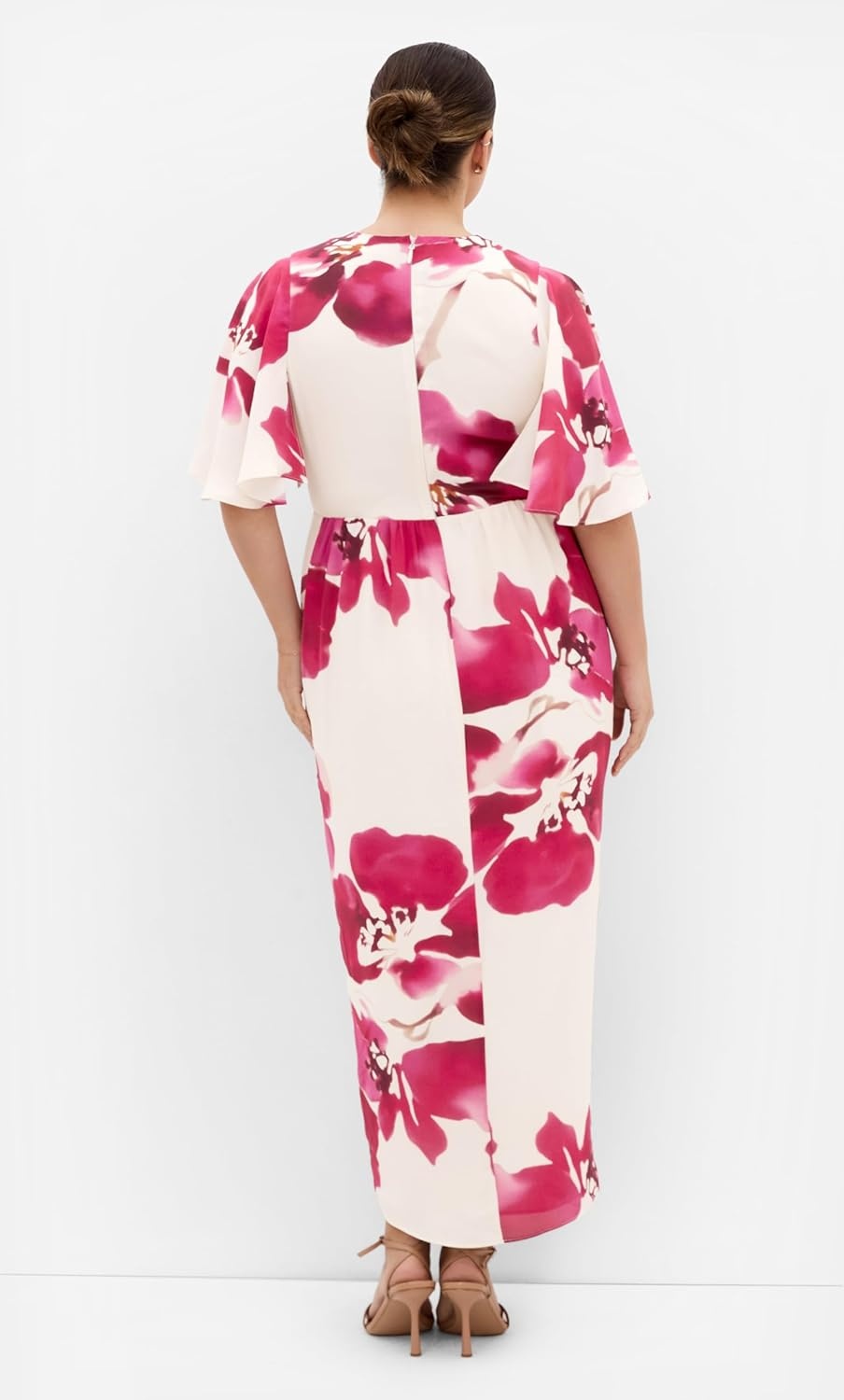 image:imageCity Chic Plus Size Dress Braelynn Fleur Print Maxi 18