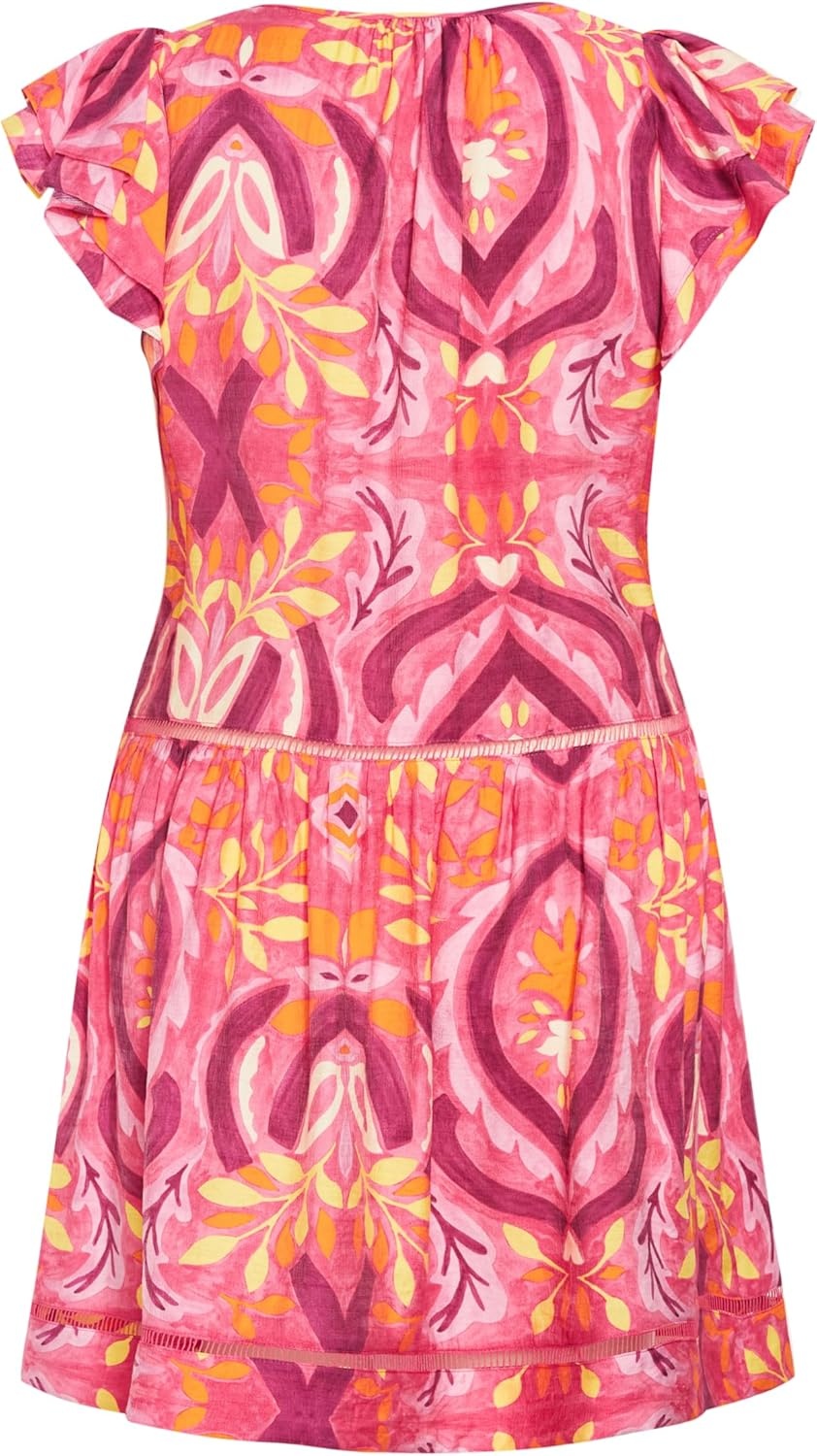 image:imageCity Chic Plus Size Dress Dallas PrintSummer Tile