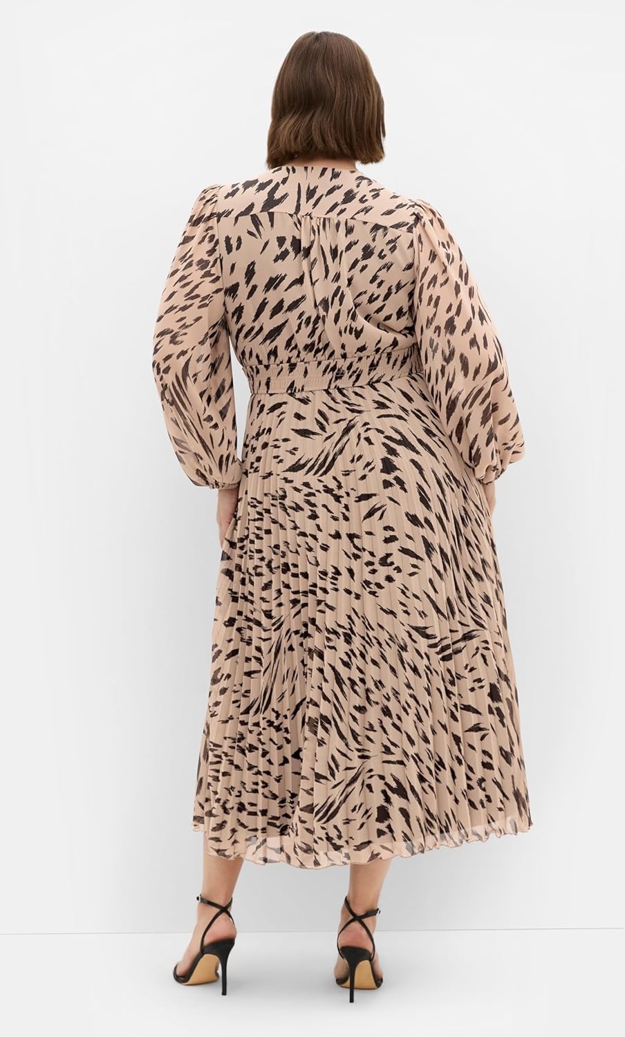 image:imageCity Chic Plus Size Dress Georgina Animal PrintAbstract Leopard