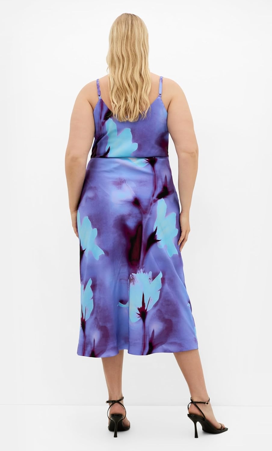 image:imageCity Chic Plus Size Dress Mariana Print MidiAzure Floral