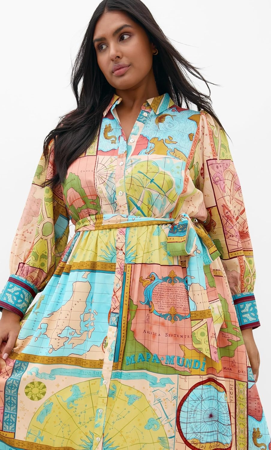 image:imageCity Chic Plus Size Dress Paulo Print MaxiWanderlust
