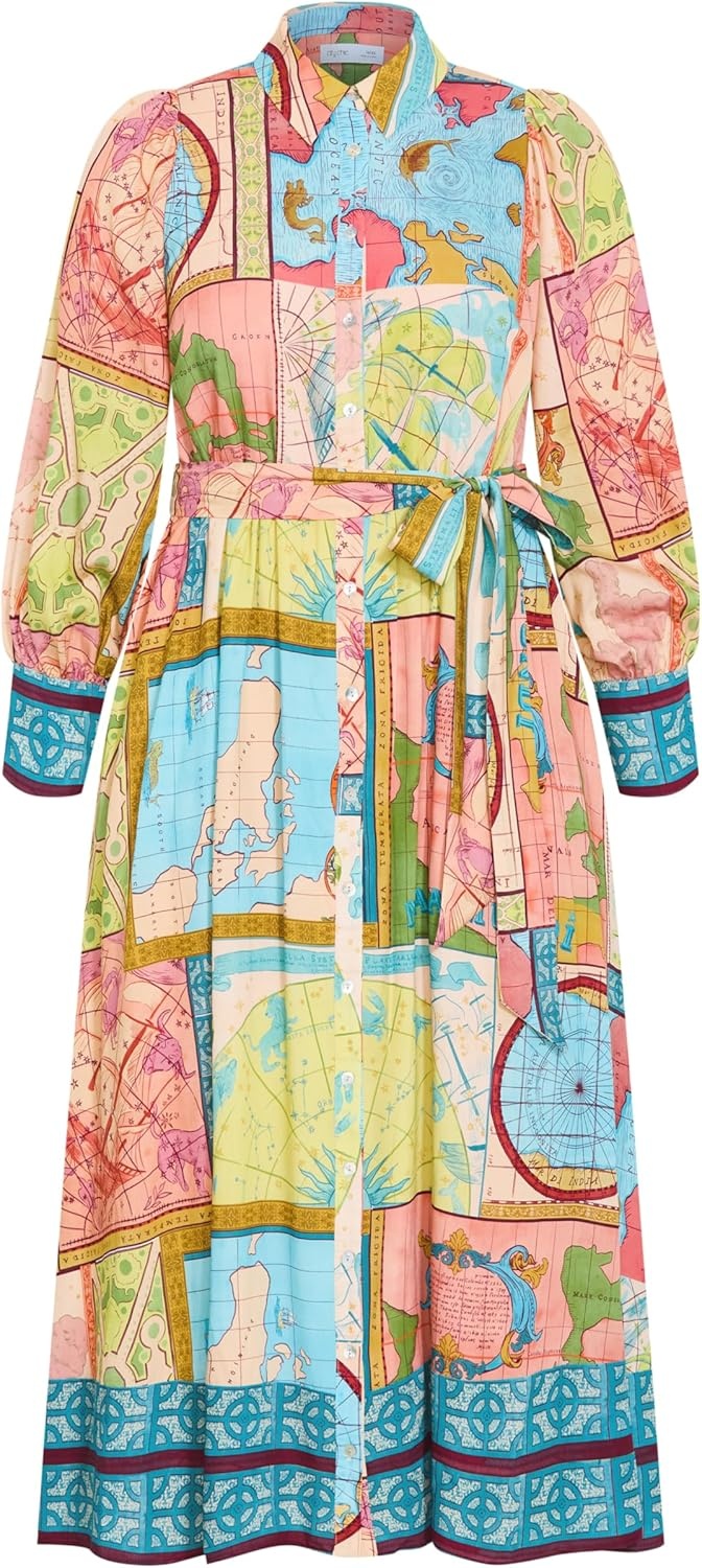 image:imageCity Chic Plus Size Dress Paulo Print MaxiWanderlust