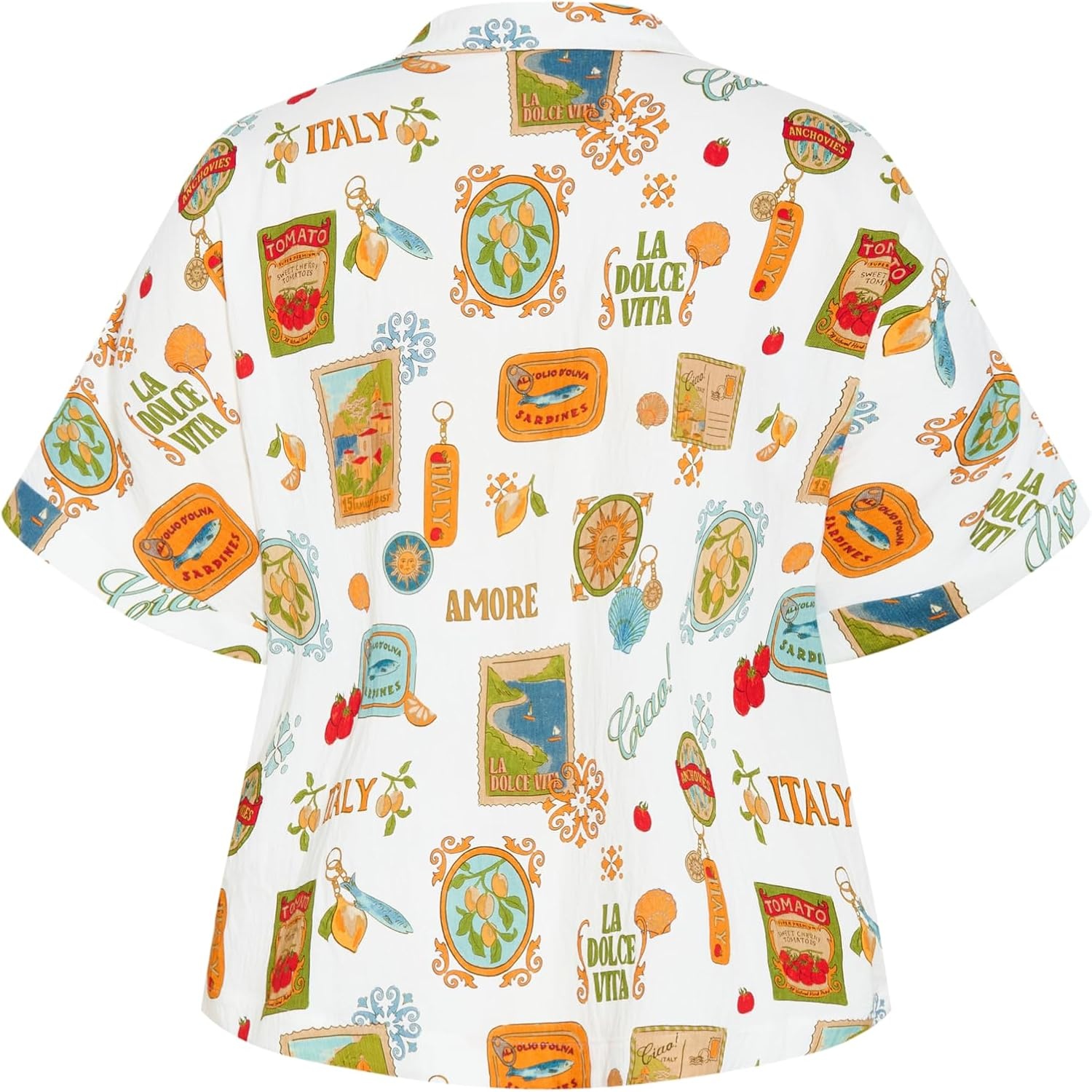 image:imageCity Chic Plus Size Shirt Amore PrintCreme La Dolche
