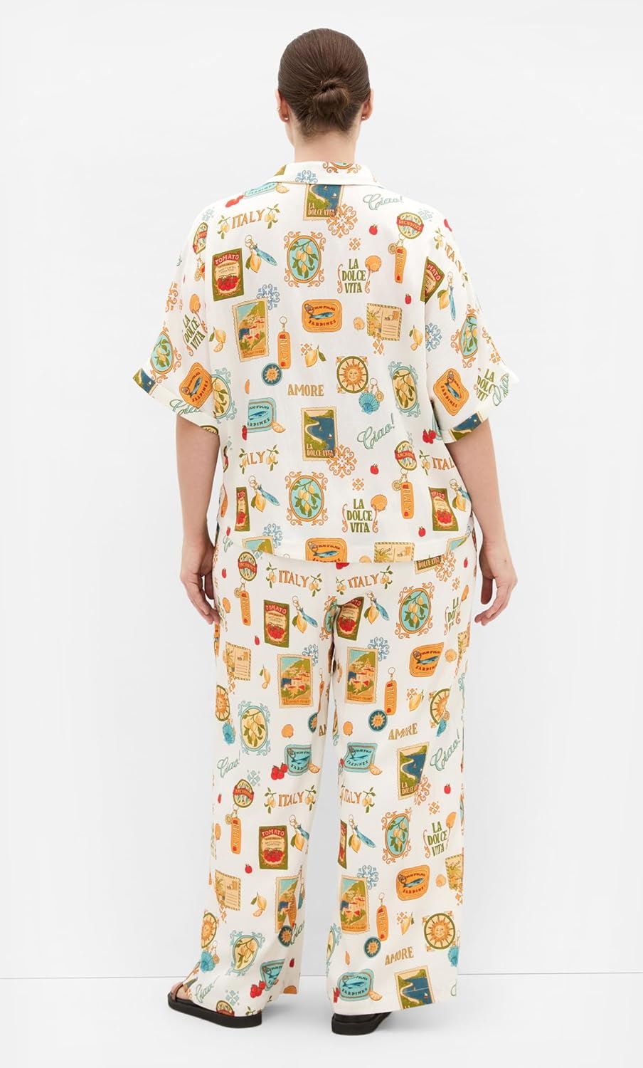 image:imageCity Chic Plus Size Shirt Amore PrintCreme La Dolche
