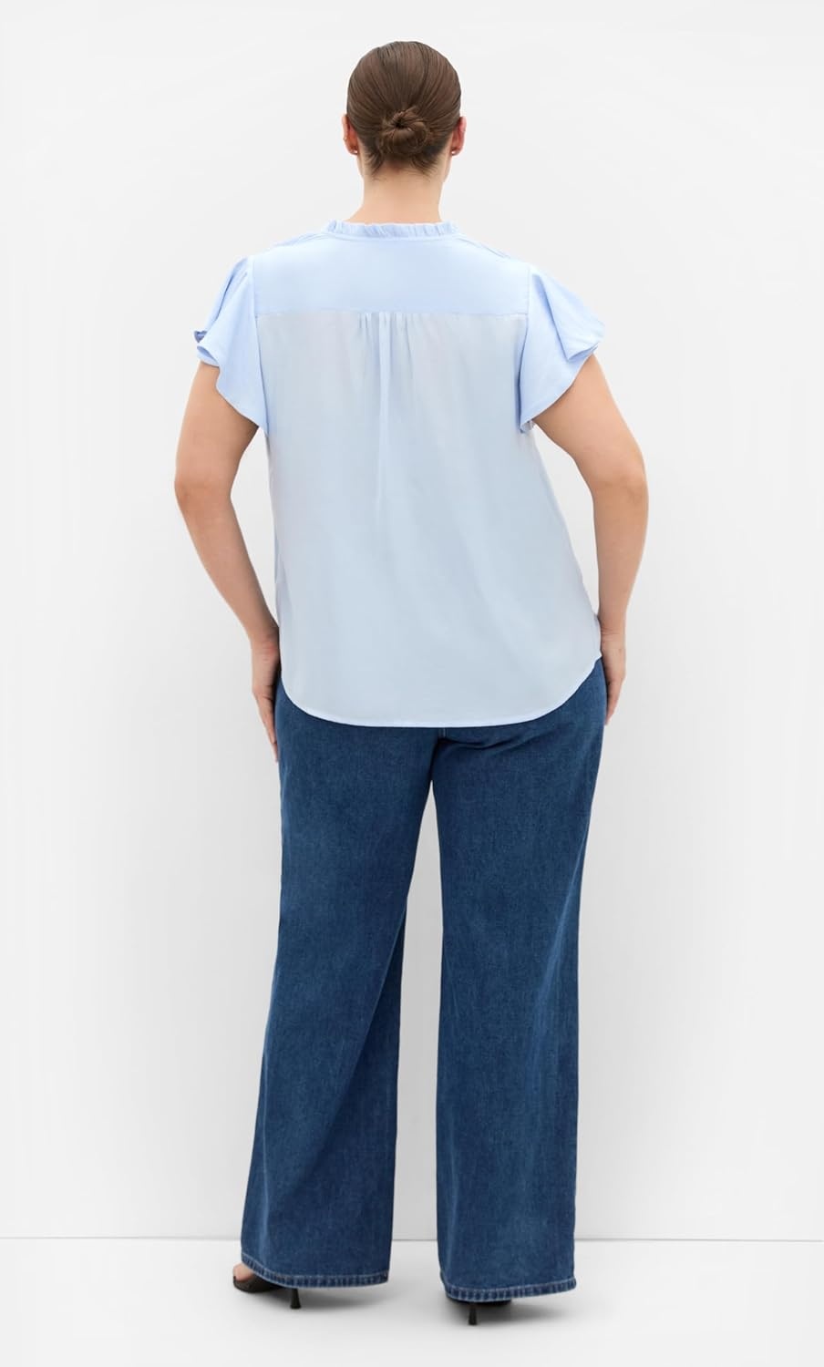 image:imageCity Chic Plus Size Shirt Drama Queen Short SleeveSky