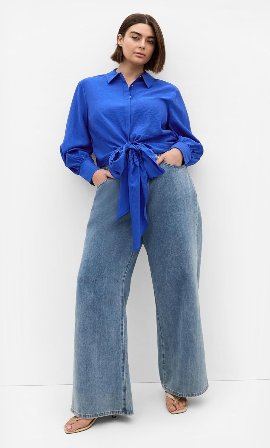 image:imageCity Chic Plus Size Shirt ElenaCerulean