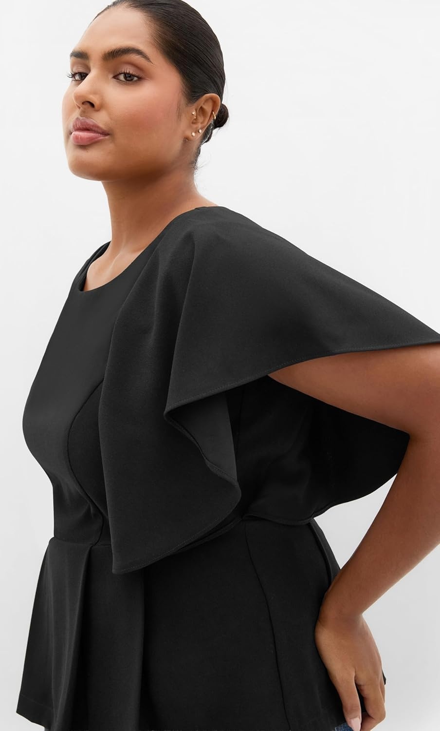 image:imageCity Chic Plus Size Top CinchedBlack