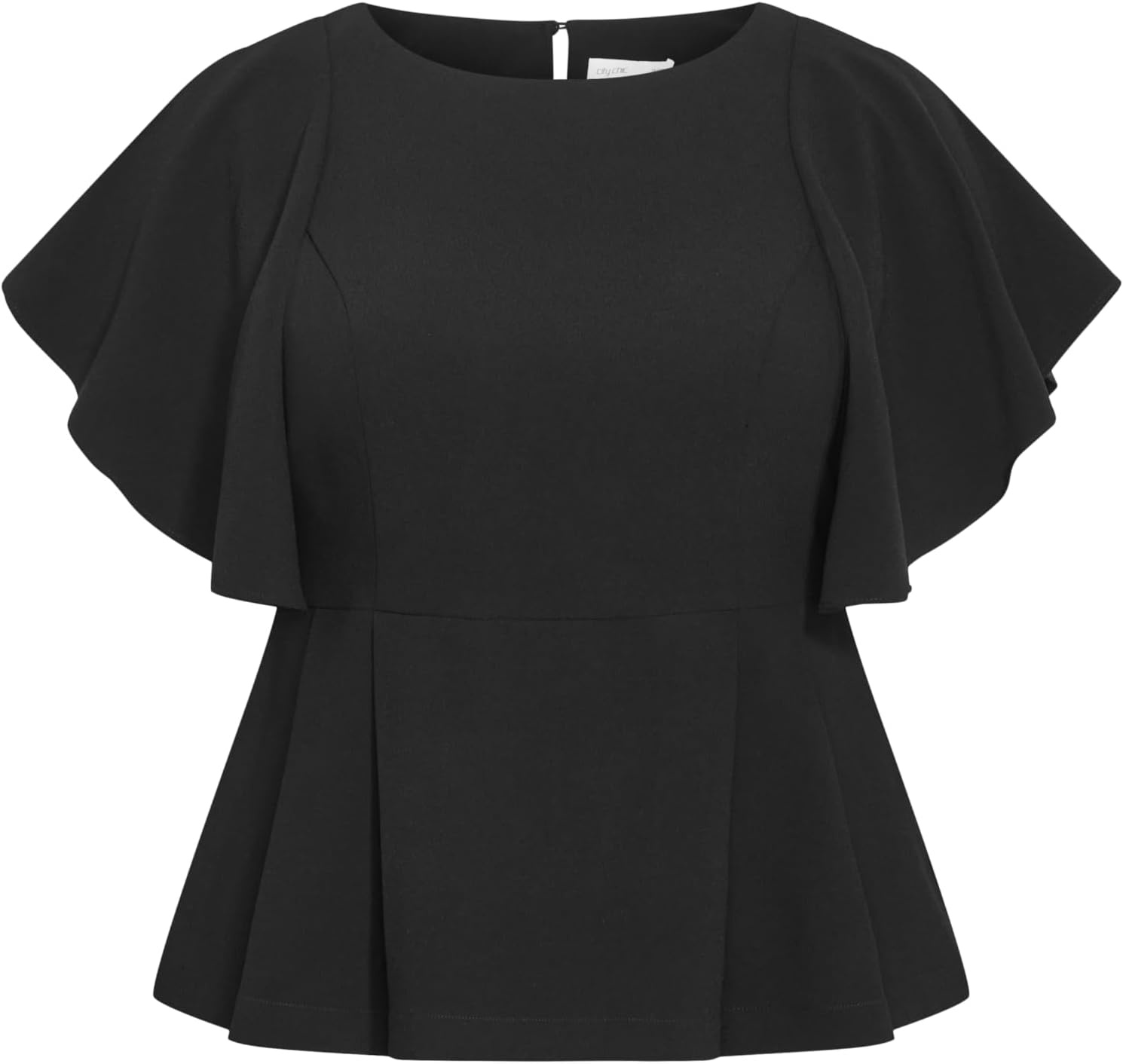 image:imageCity Chic Plus Size Top CinchedBlack
