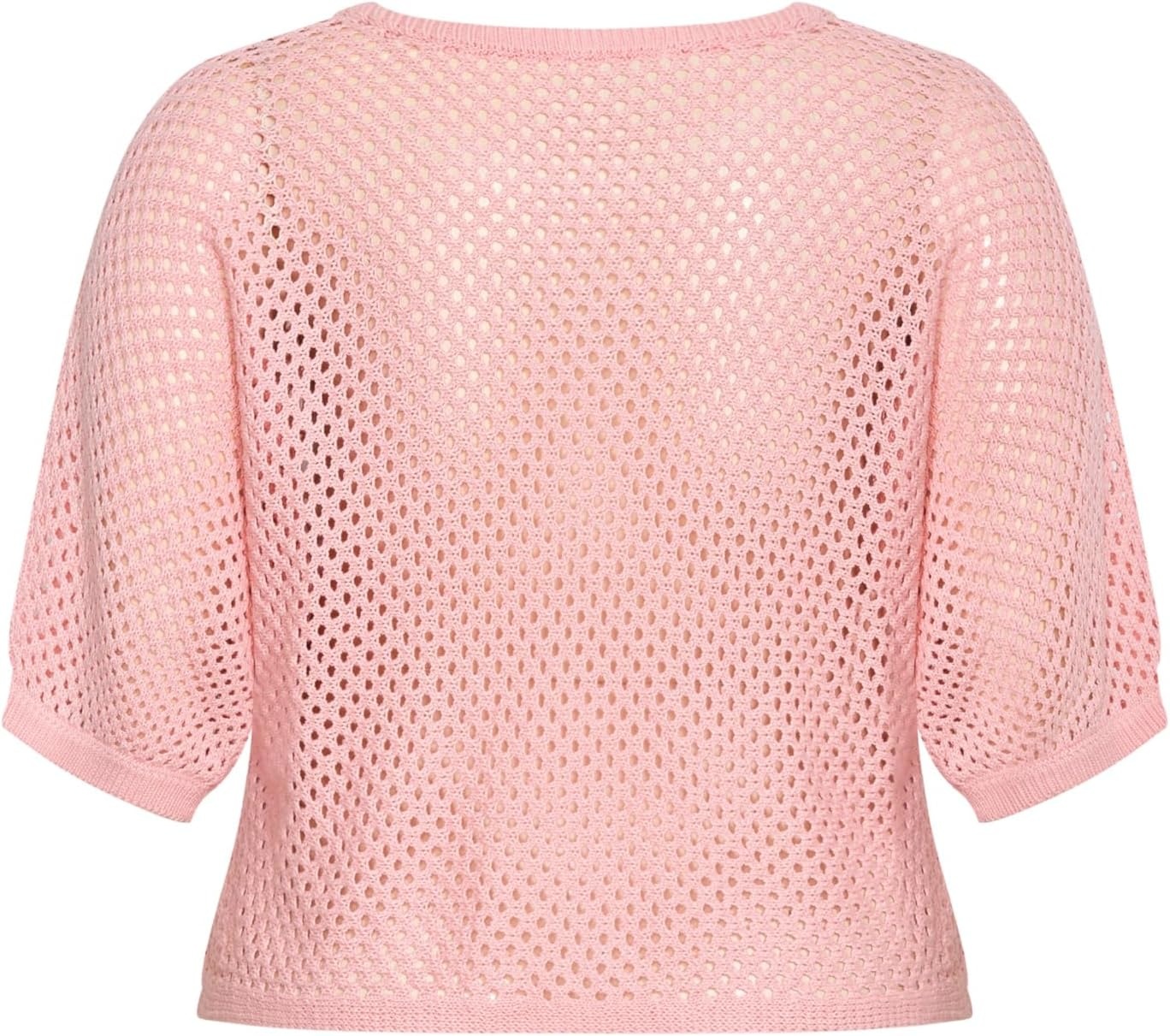 image:imageCity Chic Plus Size Top Crochet KnitPeachy