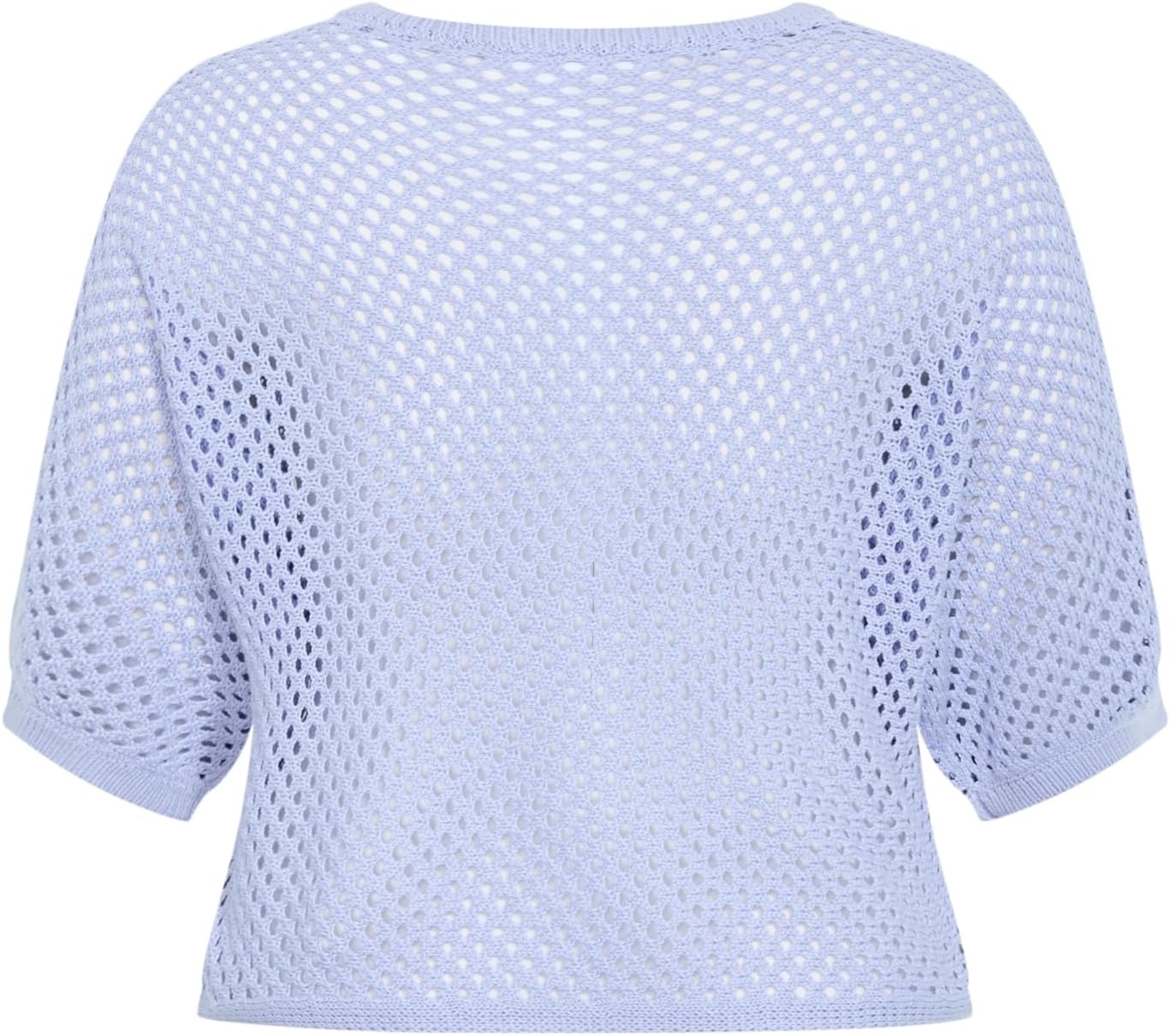 image:imageCity Chic Plus Size Top Crochet KnitSoft Blue