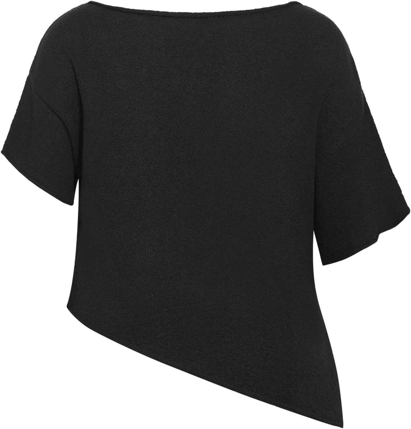 image:imageCity Chic Plus Size Top One Shoulder KnitBlack