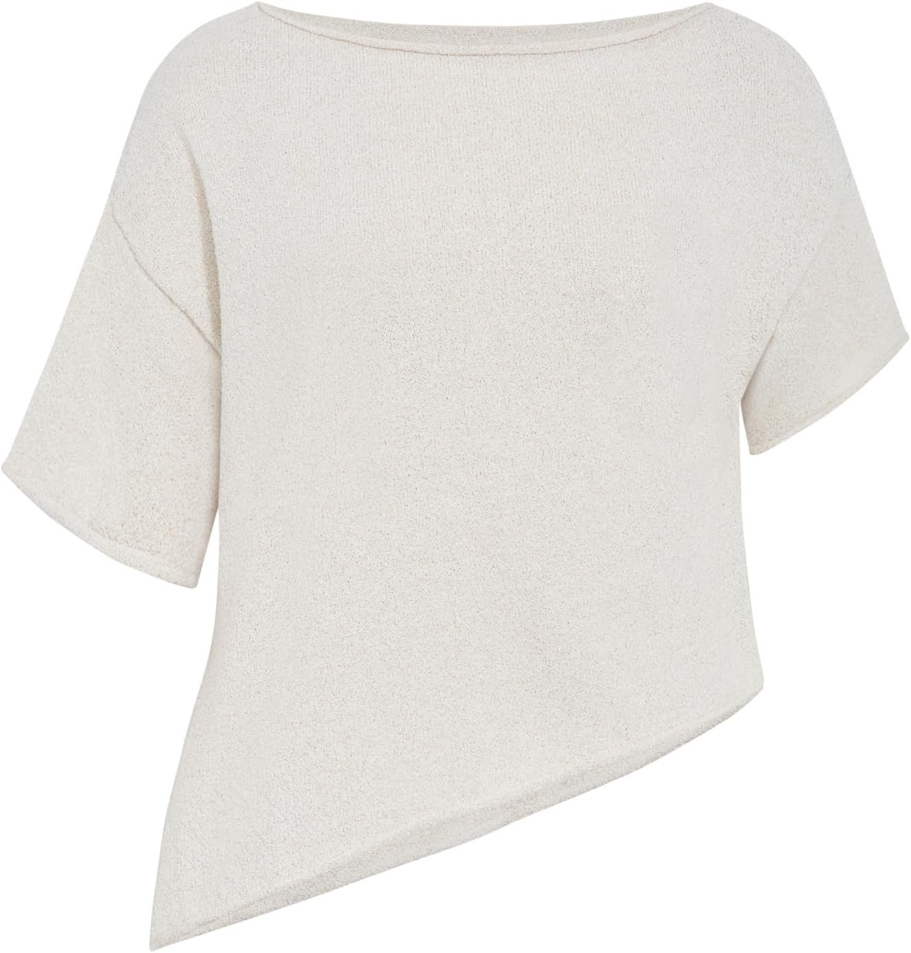 image:imageCity Chic Plus Size Top One Shoulder KnitNatural