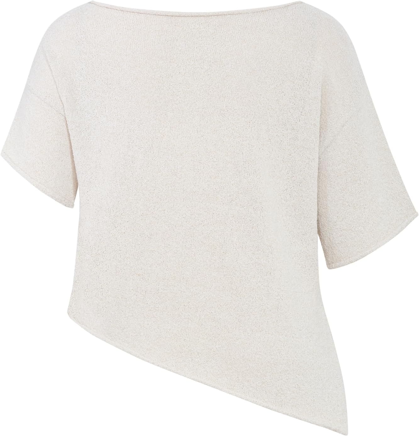 image:imageCity Chic Plus Size Top One Shoulder KnitNatural