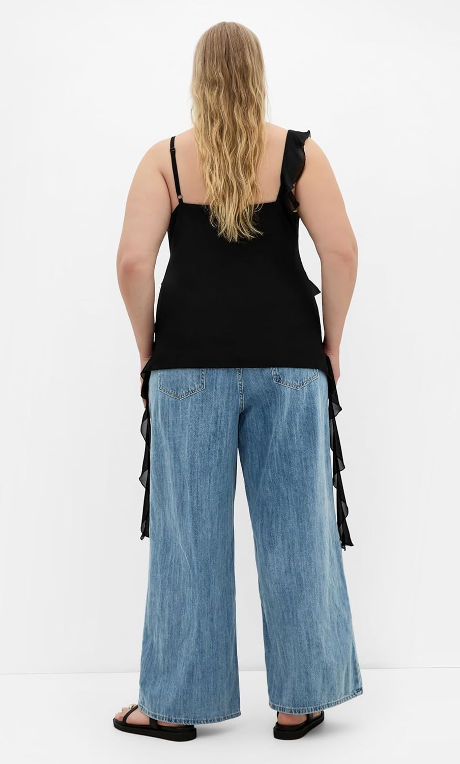image:imageCity Chic Plus Size Top Waverly FrillBlack