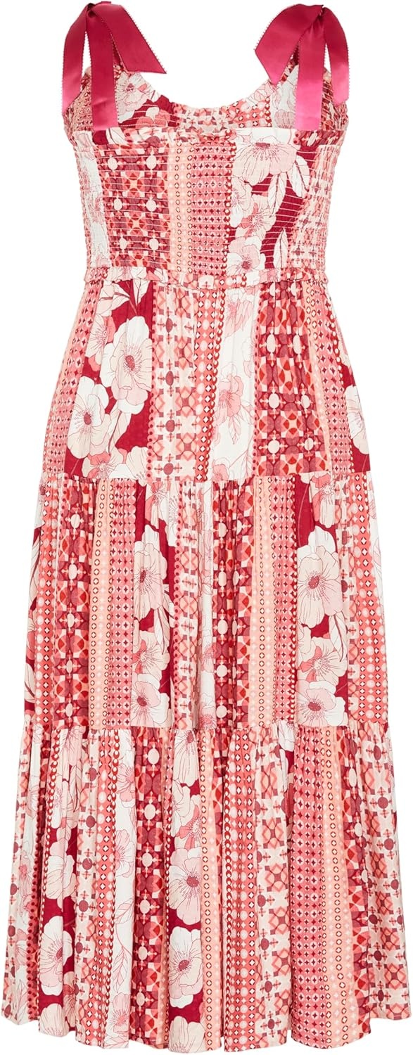 image:imageCity Chic Womens Plus Size Cosmopolitan Print Maxi DressCosmopolitan