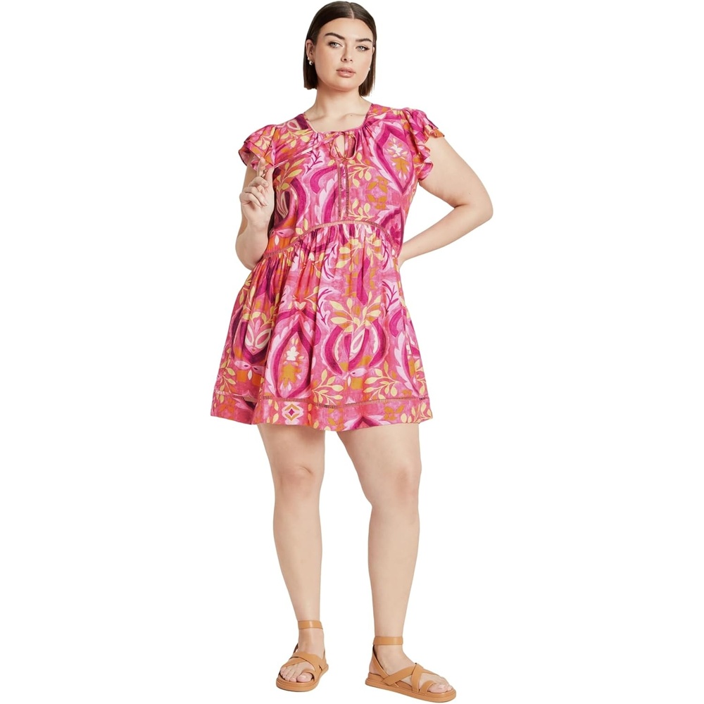 image:imageCity Chic Plus Size Dress  Dallas Print14 Plus