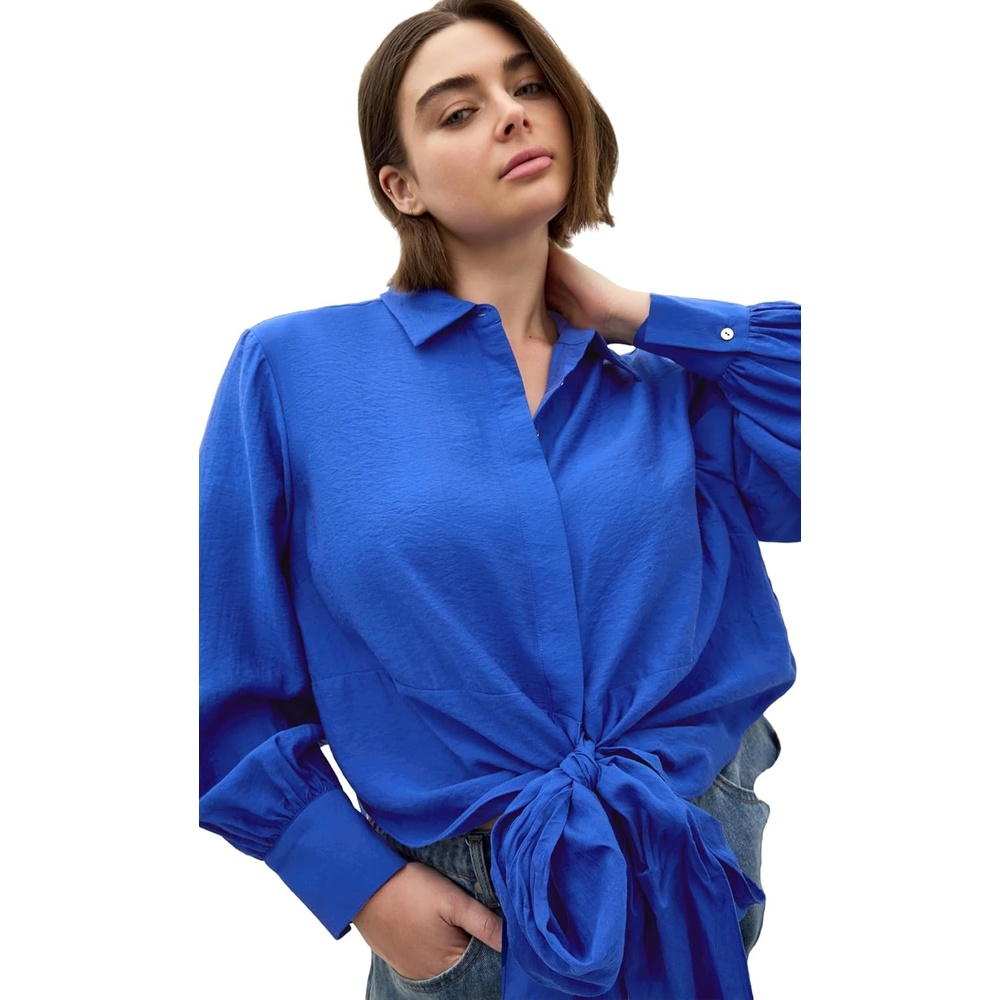 image:imageCity Chic Plus Size Shirt ElenaCerulean