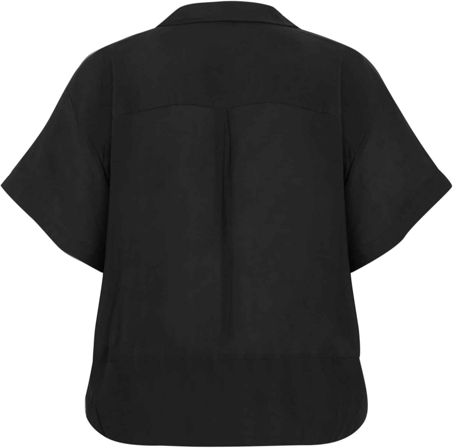 image:imageCity Chic Plus Size Shirt Kalea Tie FrontBlack