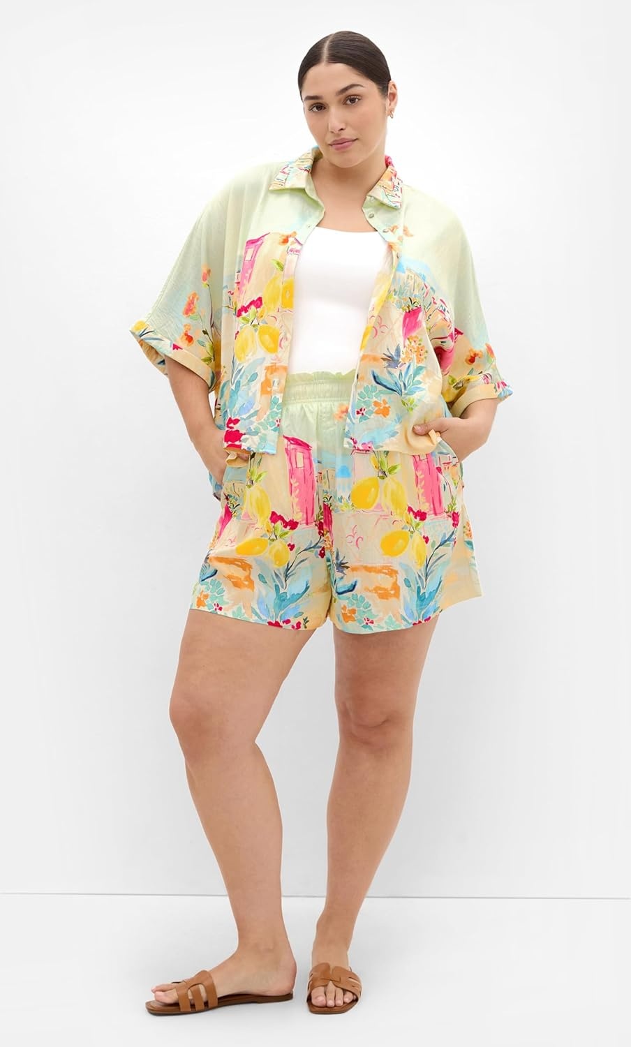 image:imageCity Chic Plus Size Shirt Sorrento PrintSorrento Summer