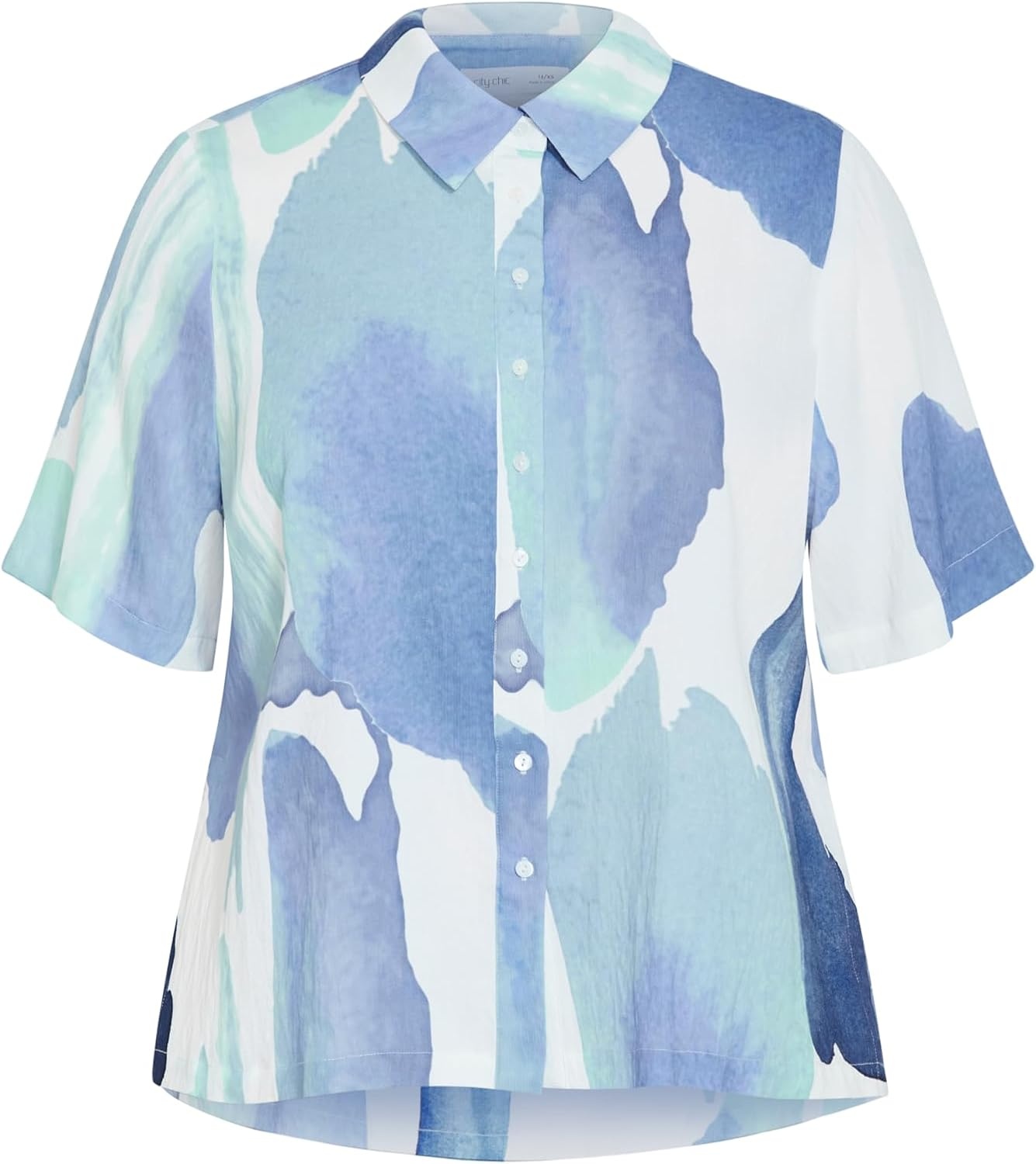 image:imageCity Chic Plus Size Shirt Surface Level PrintTranquil