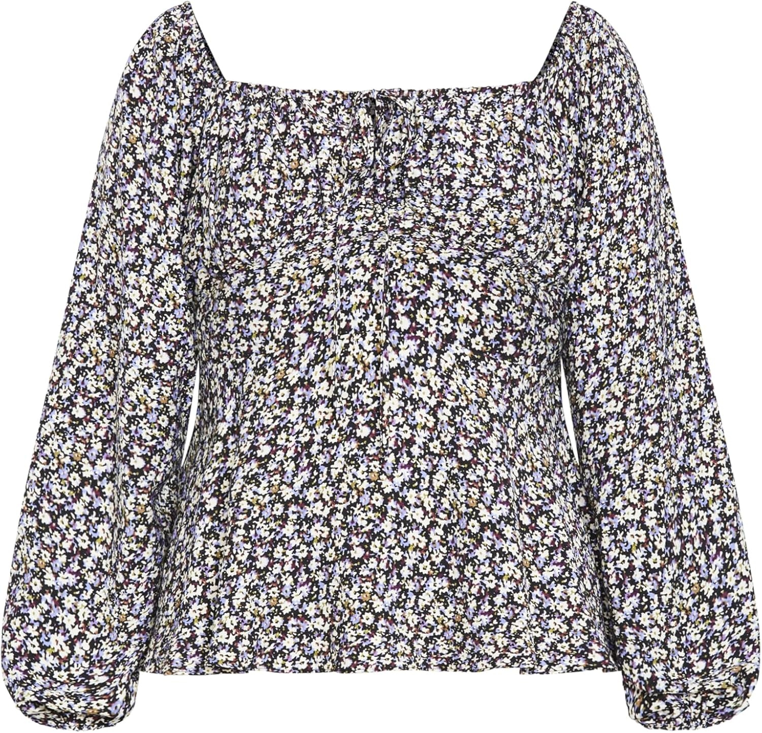 image:imageCity Chic Plus Size Top Gigi Long Sleeve Floral PrintSwept Away