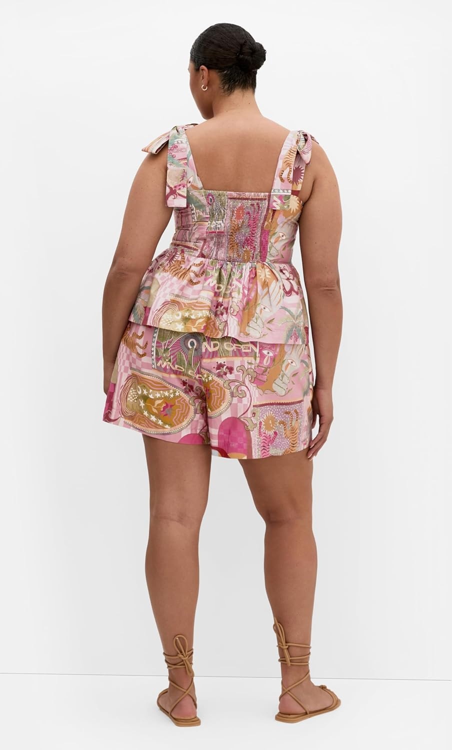 image:imageCity Chic Plus Size Top Isabel PrintPink Dreamscape