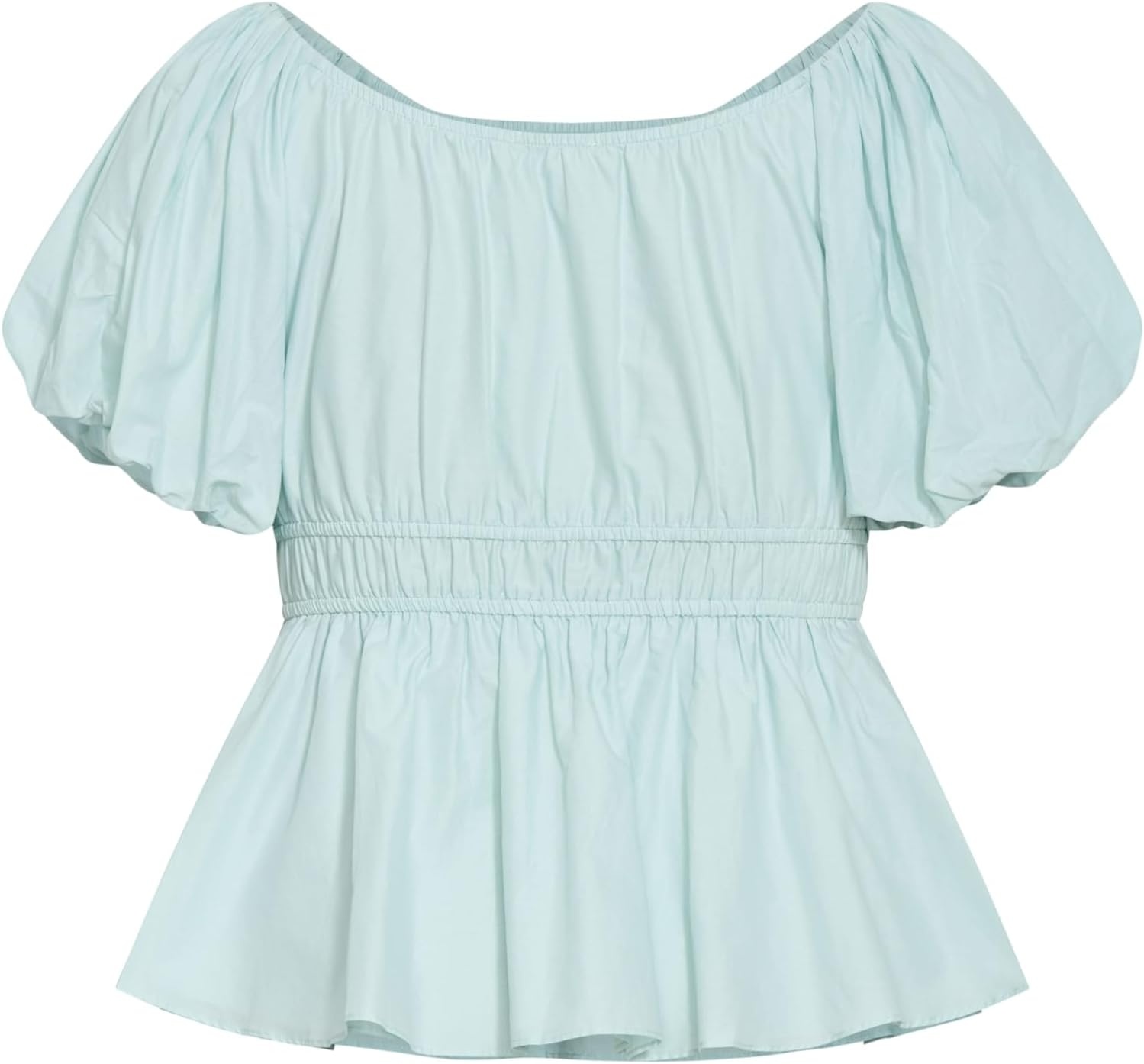image:imageCity Chic Plus Size Top Lilli Puff SleeveSeafoam
