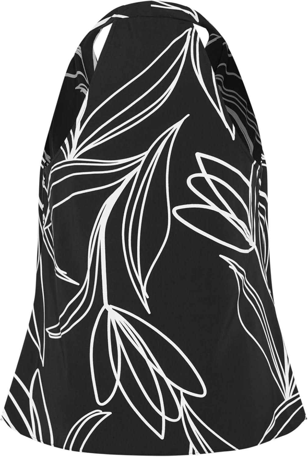 image:imageCity Chic Plus Size Top Shania Bloom Print Cowl NeckBlack Bloom