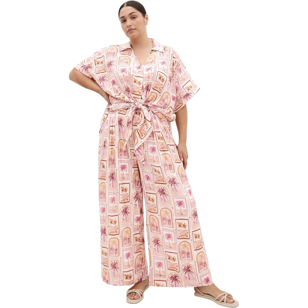 image:imageCity Chic Plus Size Shirt Postcard Soiree PrintPostcard Soiree