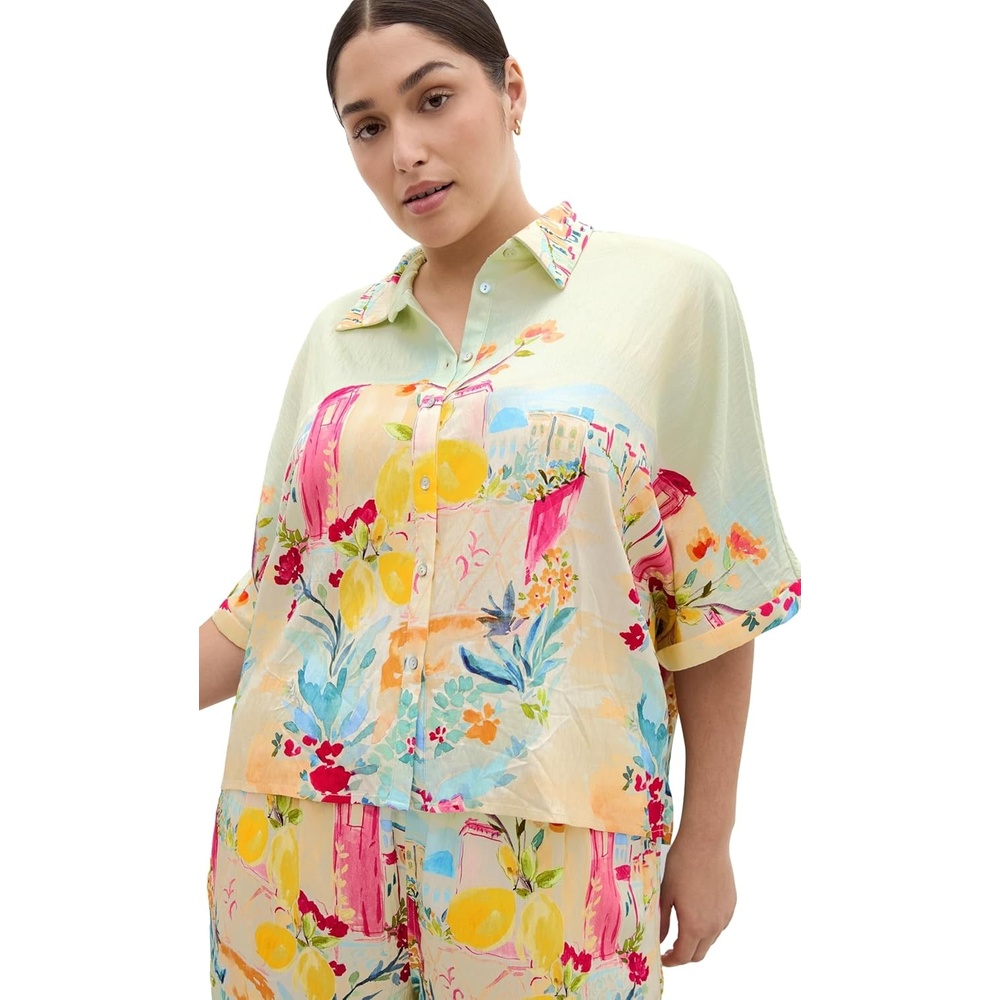 image:imageCity Chic Plus Size Shirt Sorrento PrintSorrento Summer