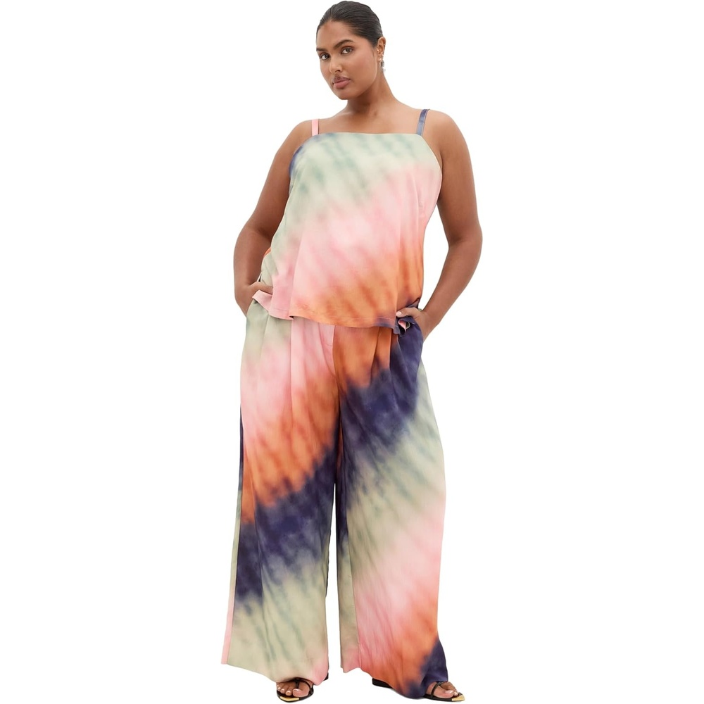 image:imageCity Chic Plus Size Top  Sunset Ombre Print CamiSunset Ombre