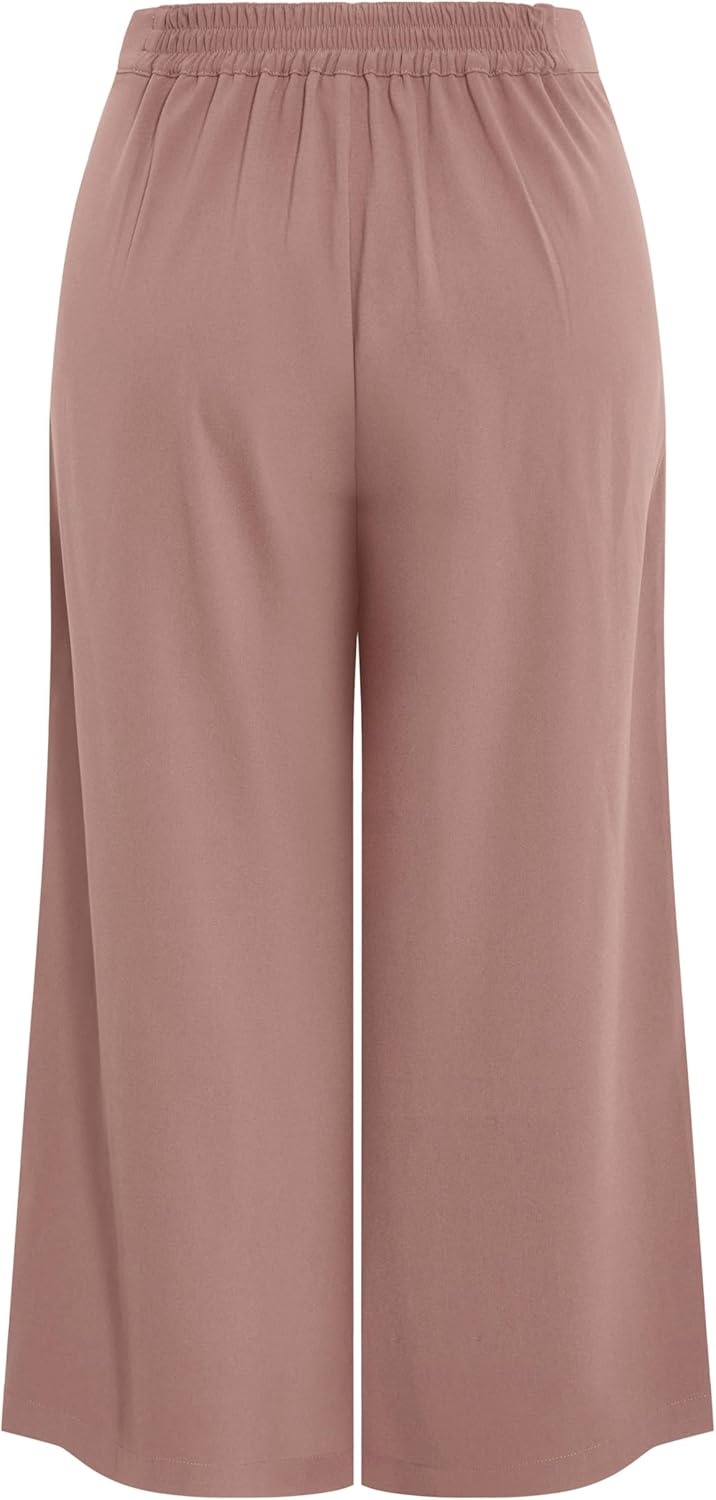 image:imageCity Chic Plus Size Pants Abbie Wide LegCinnamon