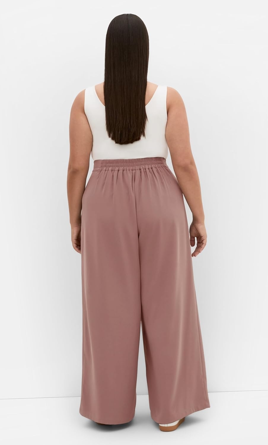 image:imageCity Chic Plus Size Pants Abbie Wide LegCinnamon