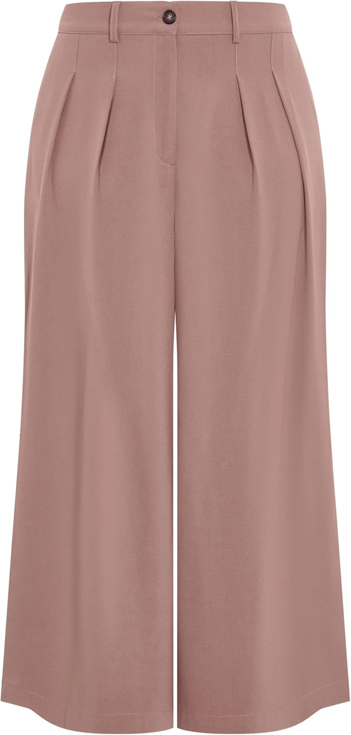 image:imageCity Chic Plus Size Pants Abbie Wide LegCinnamon