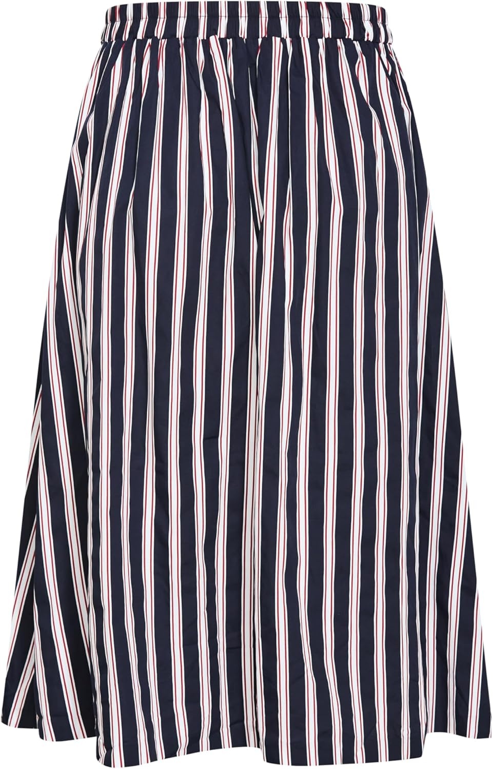 image:imageCity Chic Plus Size Skirt Holiday Sarina Stripe CottonNavy Sienna