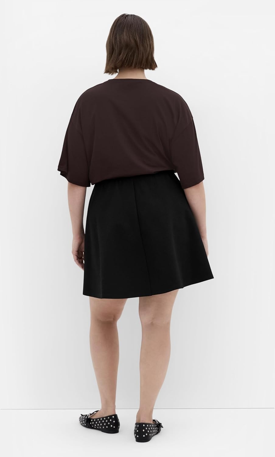 image:imageCity Chic Plus Size Skirt Peyton PonteBlack