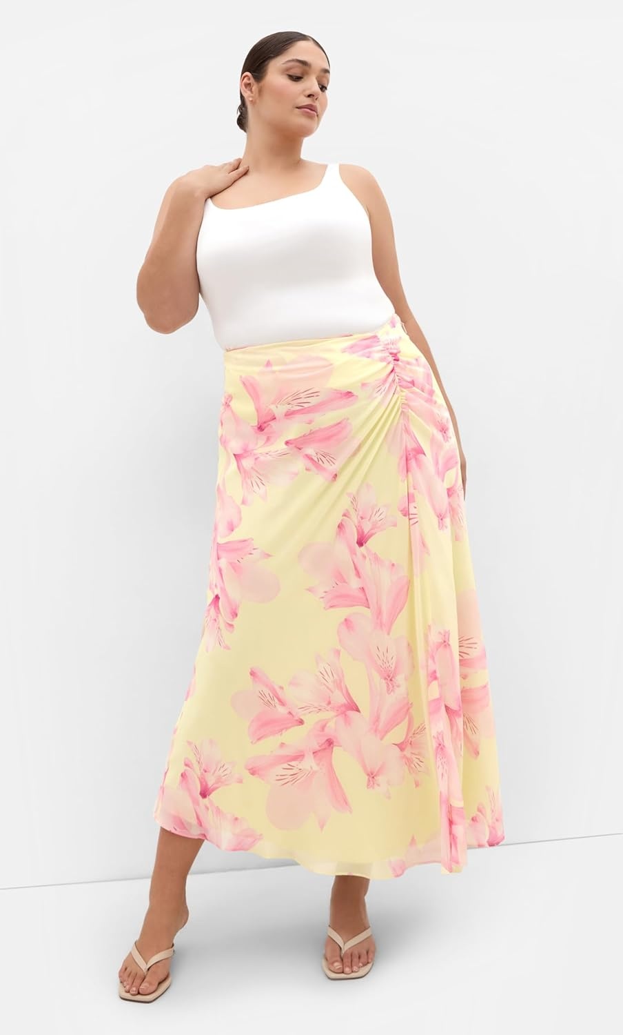 image:imageCity Chic Plus Size Skirt Soiree Print MaxiSoiree Lily